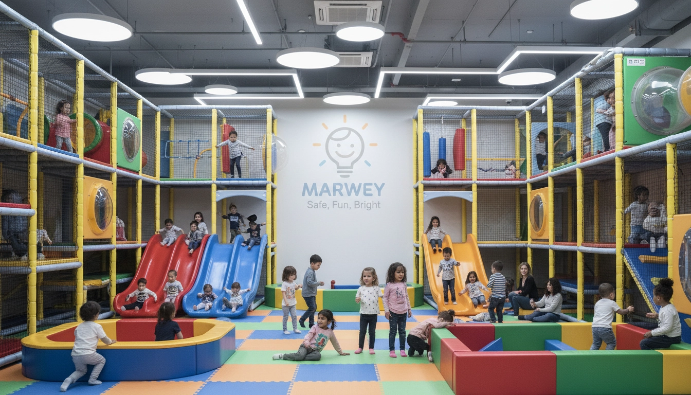 How Indoor Playground Lighting Fixture Technical Specs and Safety Impact Fun - MARWEY