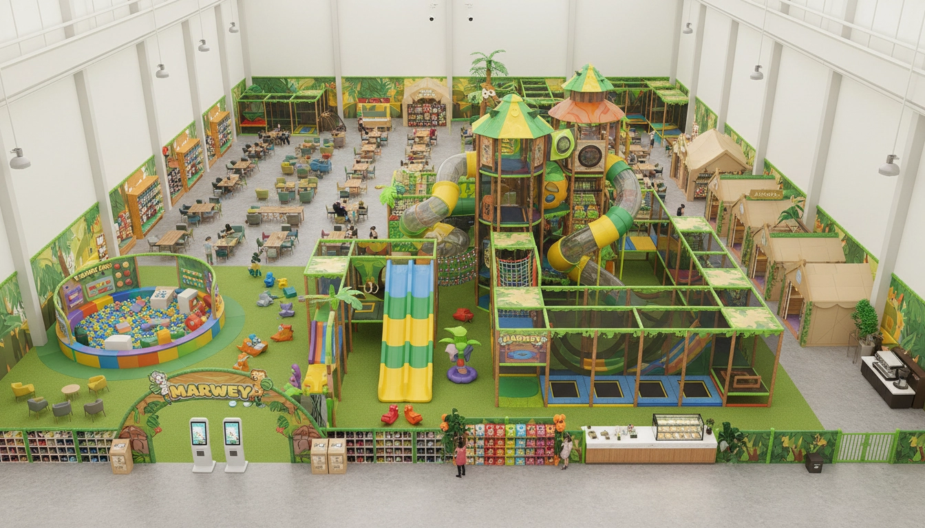 How The Economics of Themed Indoor Playground Design Drives ROI - MARWEY
