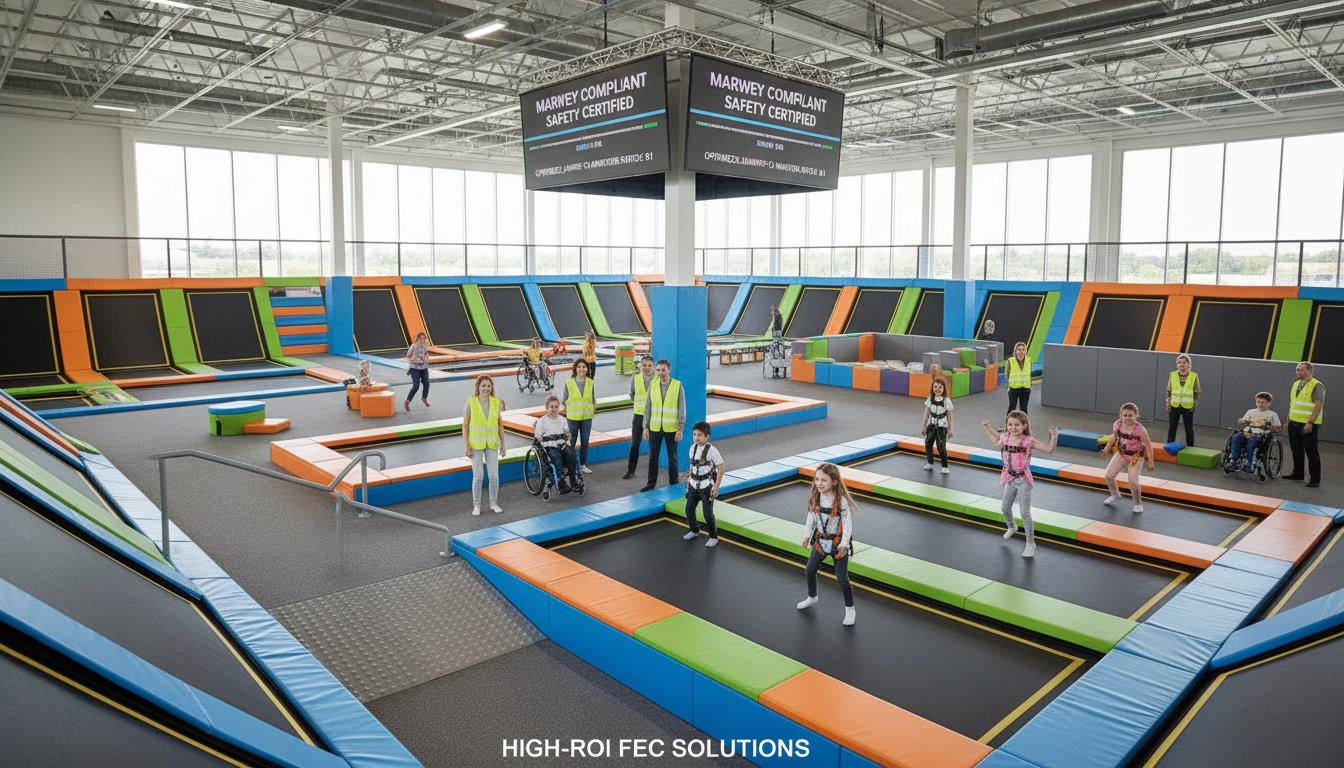 How to Ensure Compliance with ADA Guidelines for Trampoline Park Accessibility - MARWEY