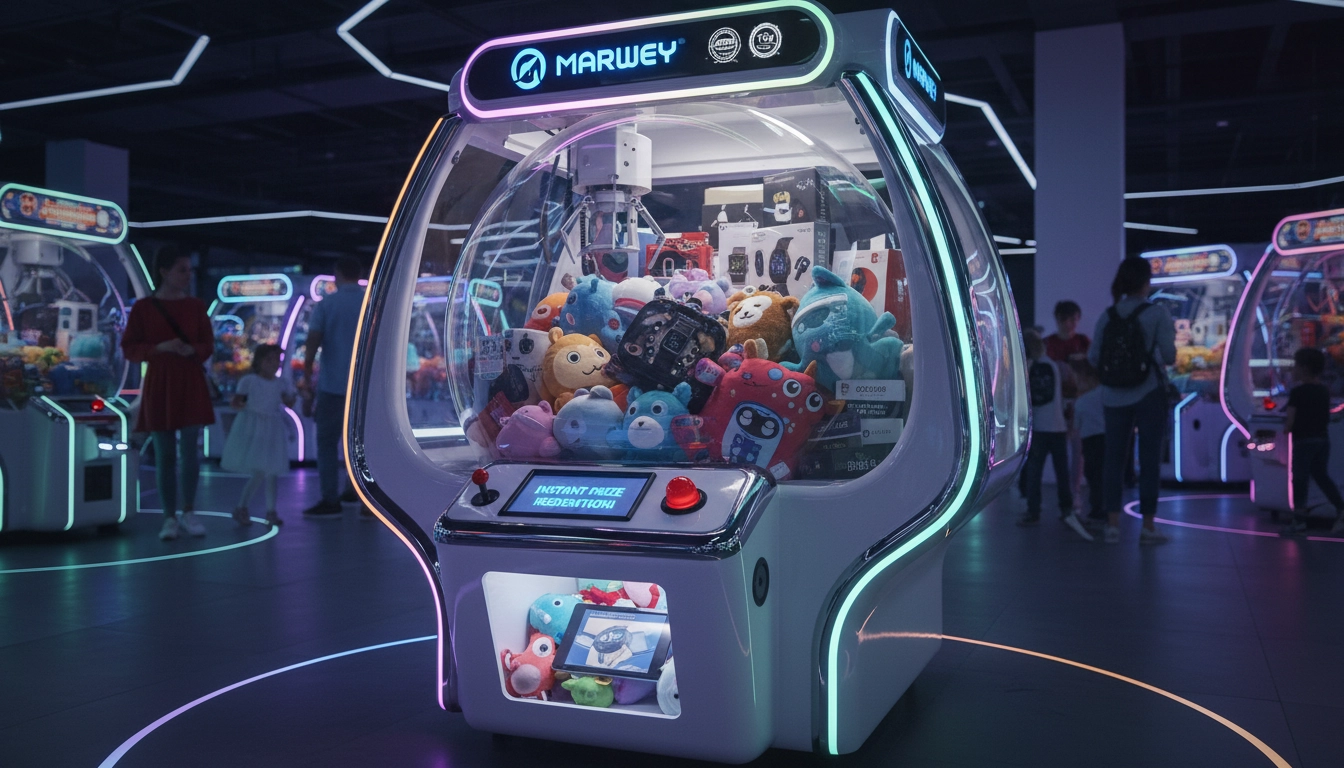 Implementing Instant Prize Redemption to Enhance Claw Machines - MARWEY