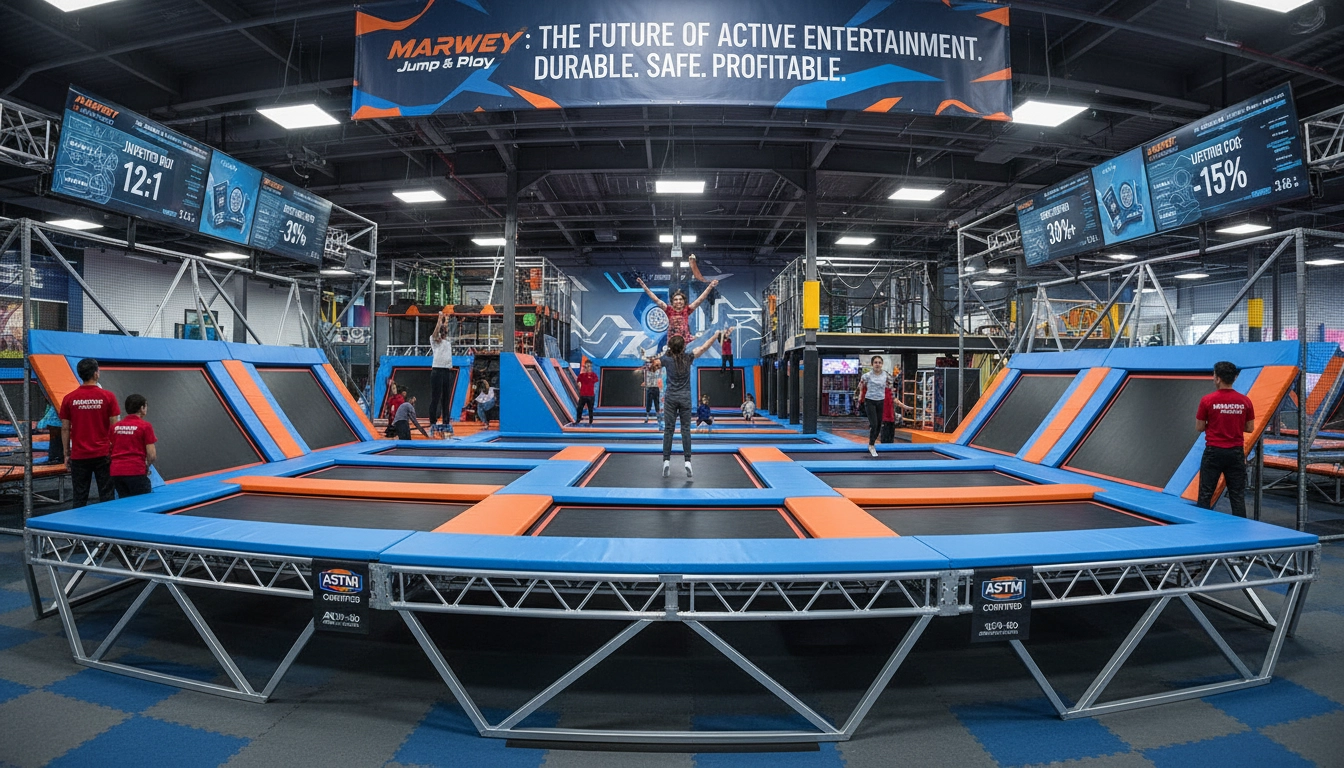 Insight Comparing the Revenue Potential of Trampoline Park vs. FEC Components - MARWEY