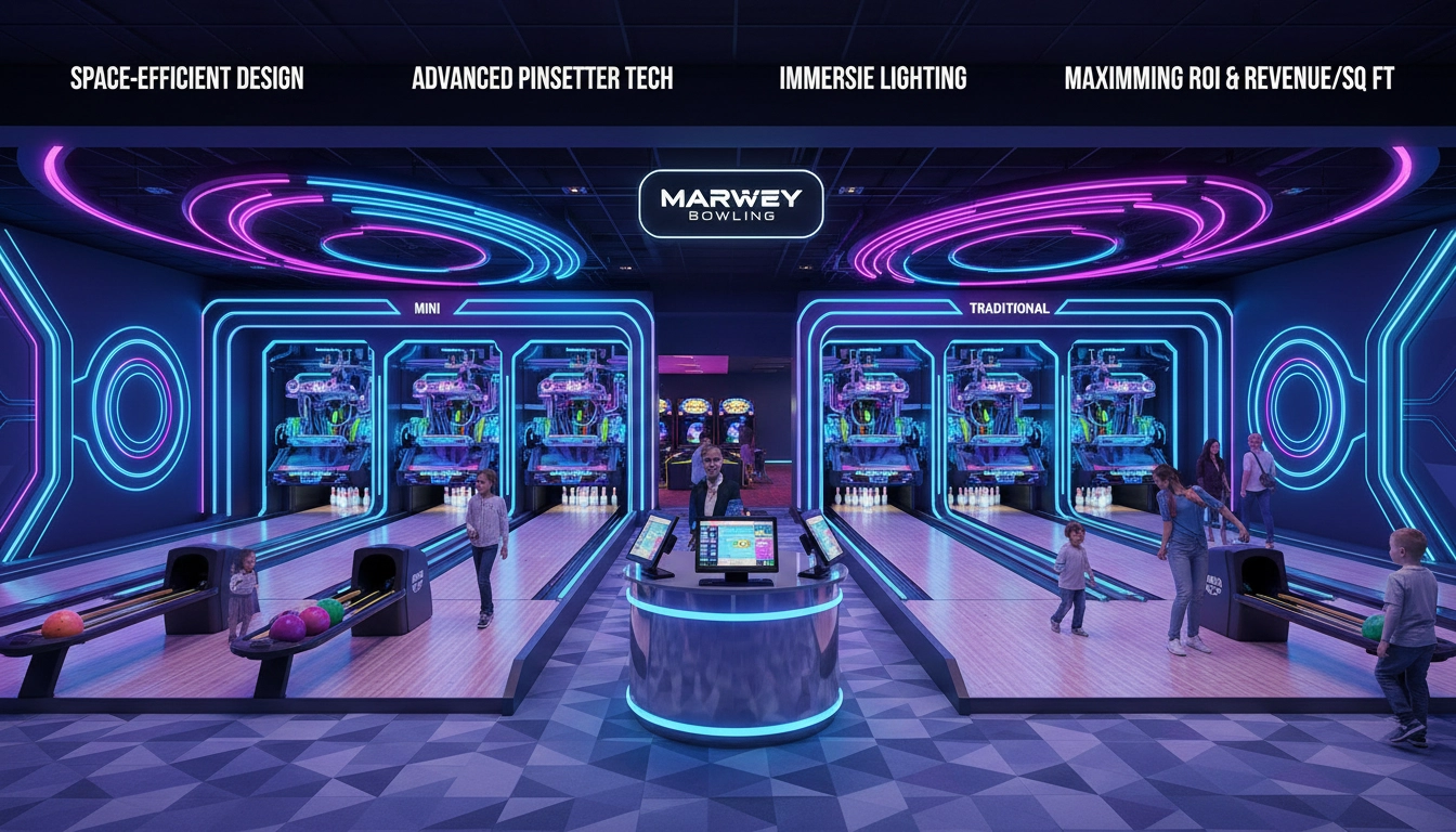 Learn how bowling integration in your FEC model maximizes profit with Marwey - MARWEY