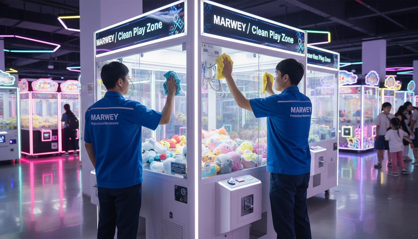 Learn How to Properly Clean and Maintain Claw Machine Acrylic and Glass Panels - MARWEY