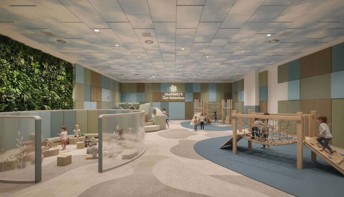 Managing Noise Levels and Acoustics within a Busy Family Entertainment Center - MARWEY