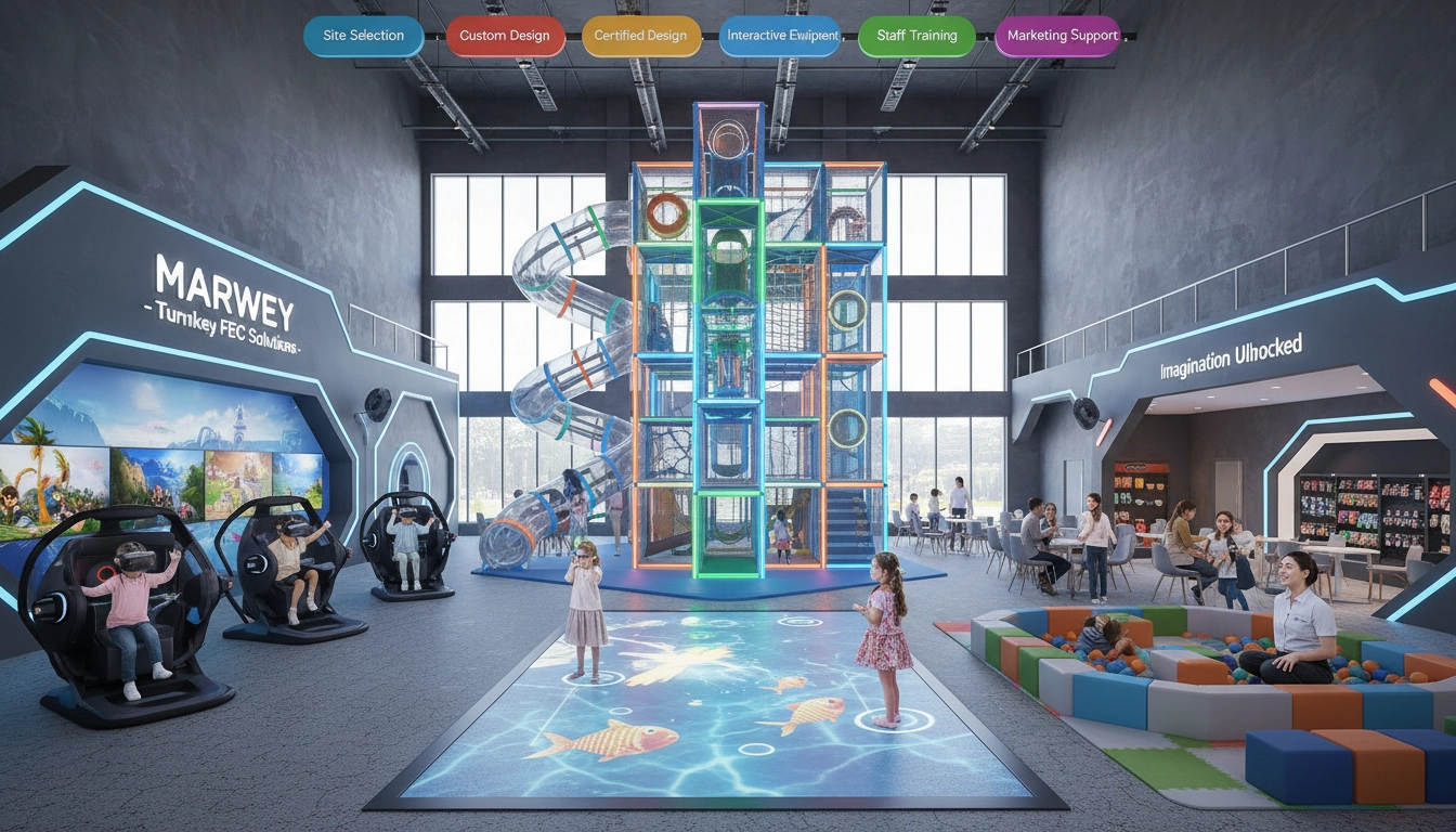 Maximize Profit with Family Entertainment Center Consultants and Expert Guidance - MARWEY