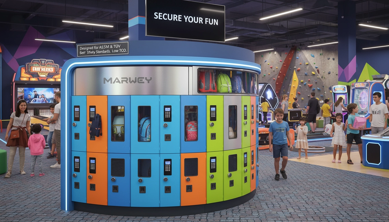 Maximizing Revenue from Lockers and Storage Solutions in Your FEC - MARWEY