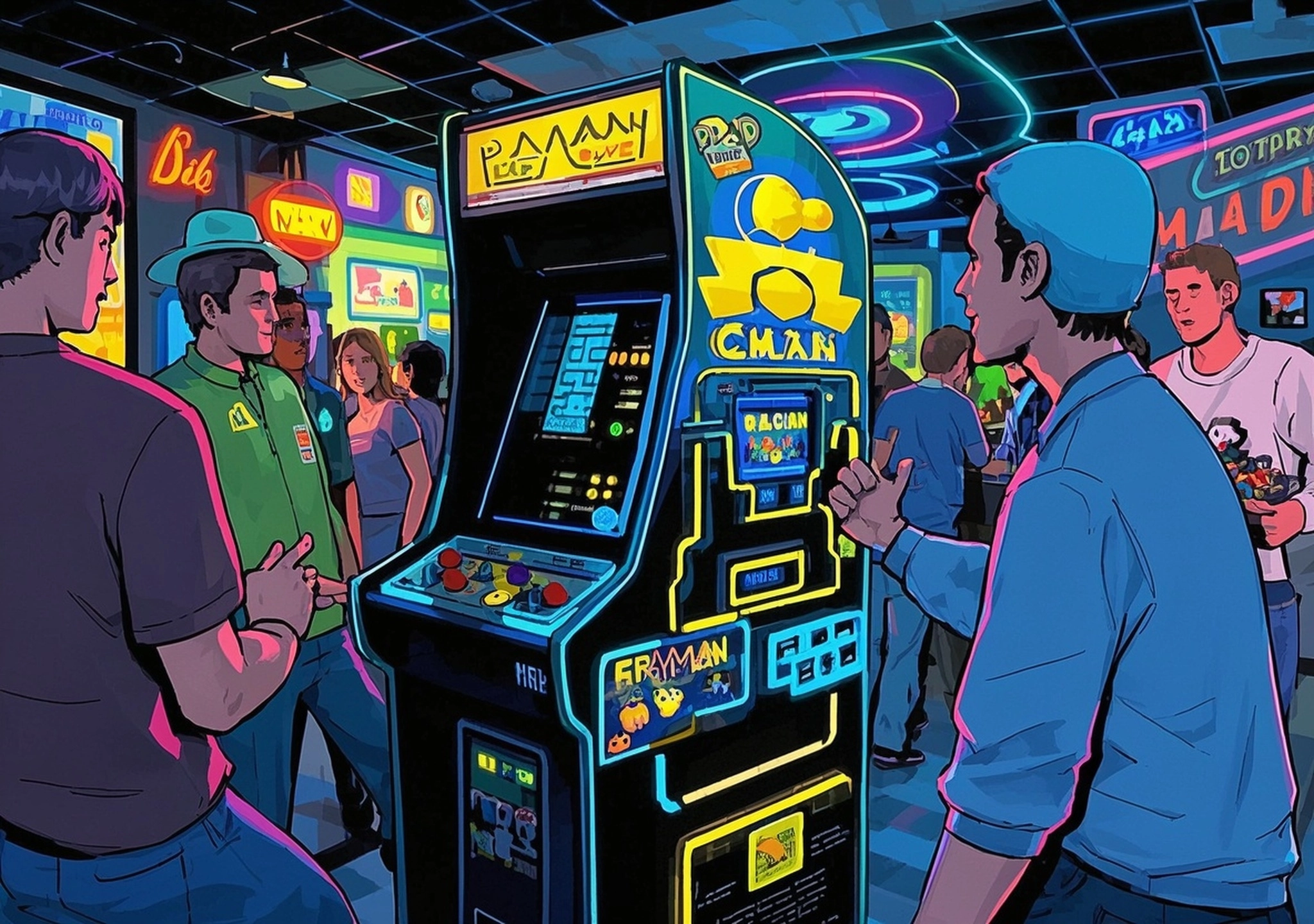 Revolutionize your business: why the pac man arcade cabinet will dominate - MARWEY