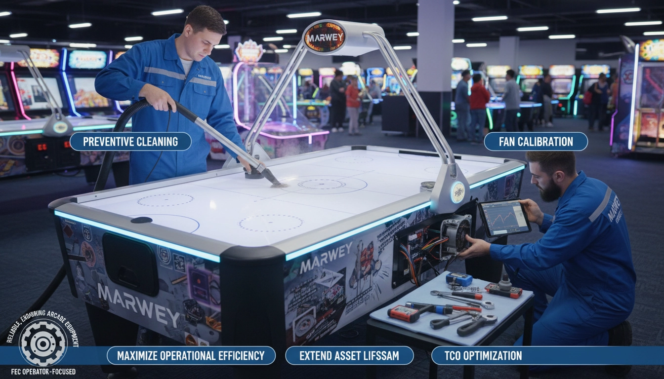 Simple Air Hockey Maintenance Steps to Extend Your Table Lifespan - MARWEY