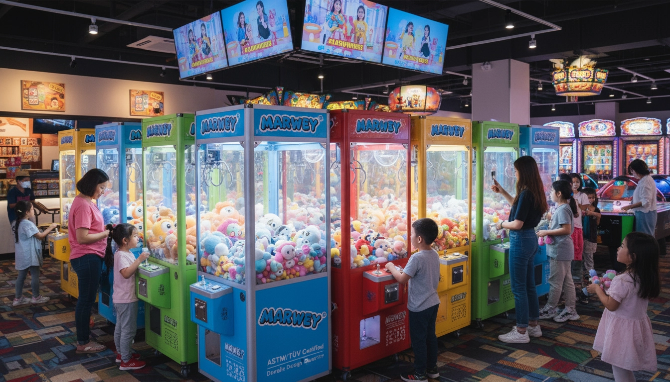 The Benefits of a Dedicated Social Media Account for Your Claw Machine Chain? - MARWEY