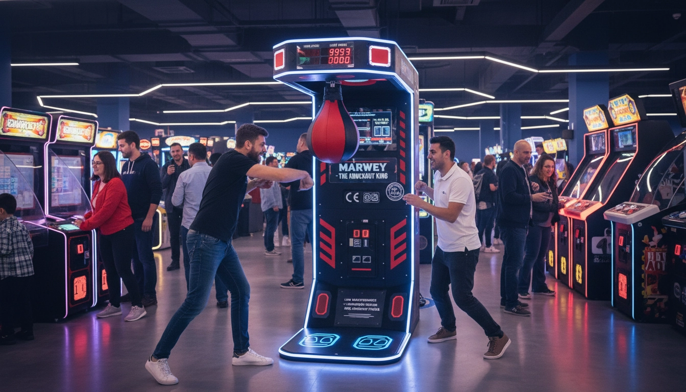 The Impact of Custom Branding on Arcade Boxing Machine Revenue - MARWEY