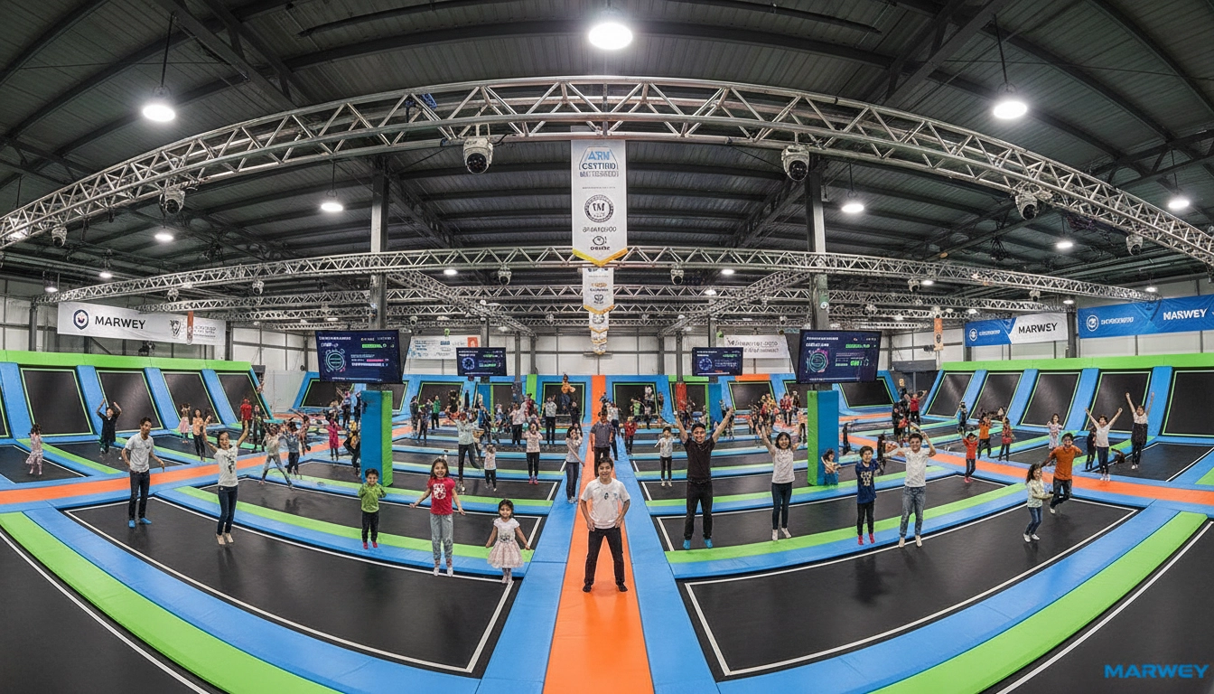 The Role of CCTV in Enhancing Trampoline Park Safety Monitoring Cuts Time - MARWEY