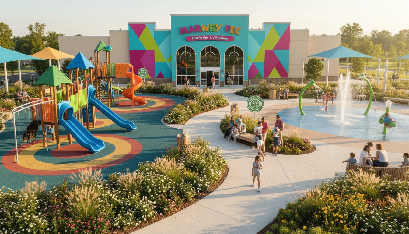 The Role of Landscaping and Exterior Appeal in Family Entertainment Center Marketing - MARWEY