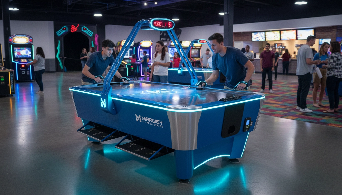 Tips for setting the perfect room with air hockey table dimensions standard - MARWEY