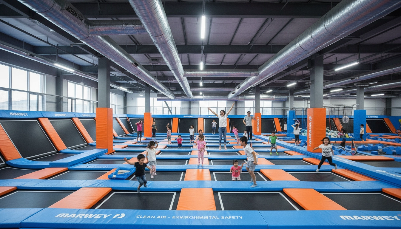 Top Guide: Trampoline Park Air Quality: Ventilation and Environmental Safety - MARWEY