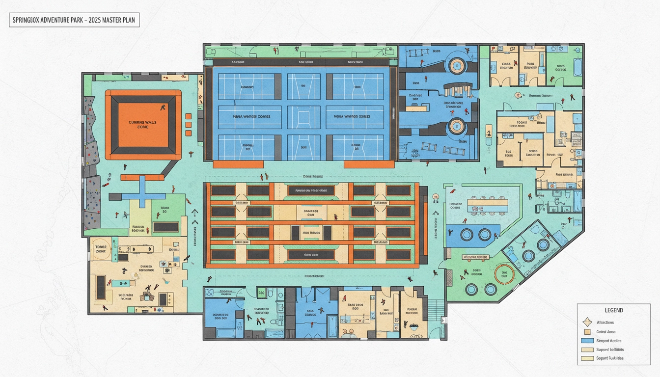 Top Unlocking High Trampoline Park Profit Margins: A 2025 Investment & ROI Guide - MARWEY