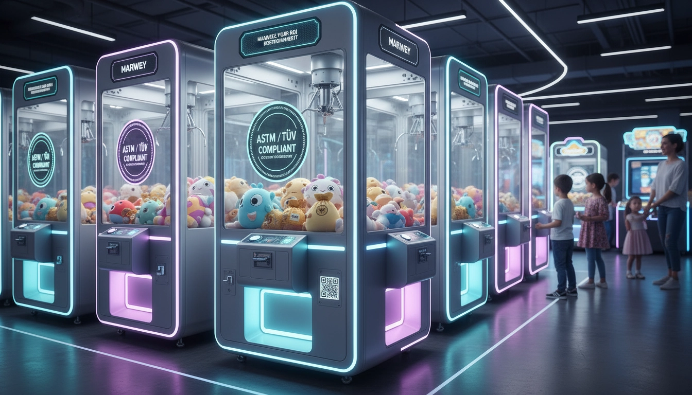 Try Best Practices for Documenting Compliance for Every Claw Machine Shipped. - MARWEY