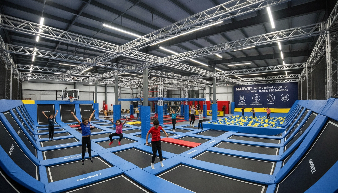 Why The Value of Professional Photography for Trampoline Park Venues Matters - MARWEY