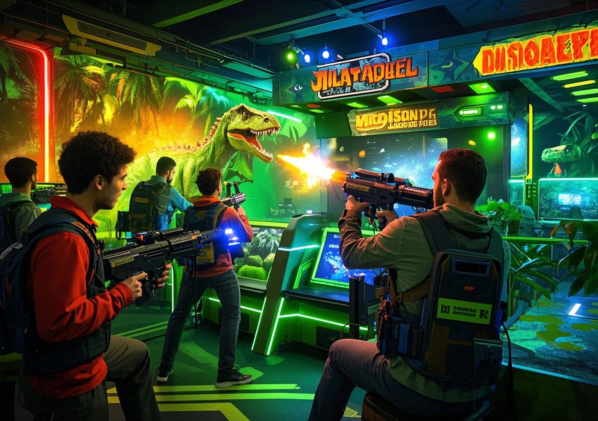 Zany Tales: How the Dinosaur Shoot Game Answered Venue Operators' Wildest Dreams - MARWEY