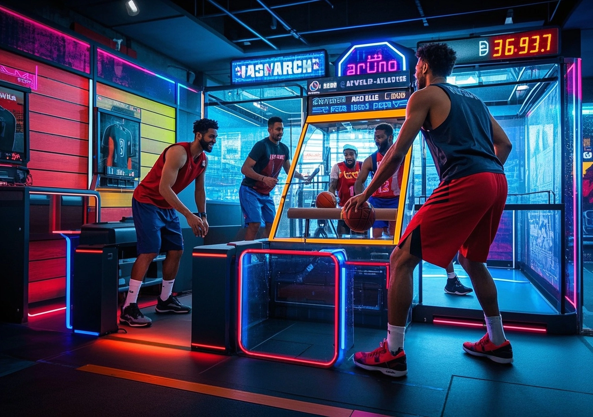 Zestful-Adventures-in-a-Basketball-Arcade-Game-Carnival - MARWEY Zestful Adventures in a Basketball Arcade Game Carnival - MARWEY